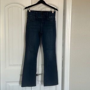 Laurie Felt Silky Curve Bootcut Jeans - Dark Blue Size S